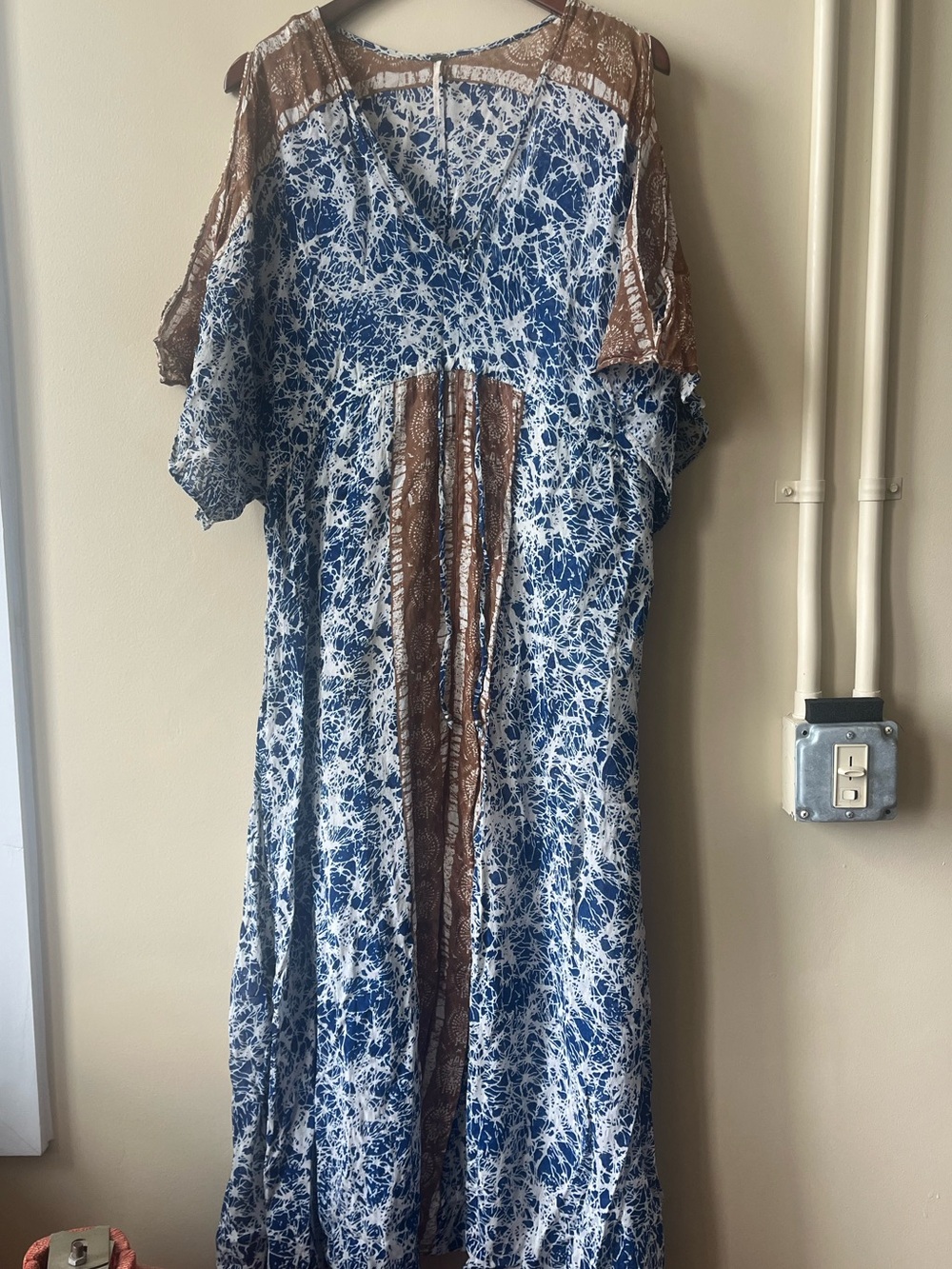 RARE Free People Kaftan Maxi Dress